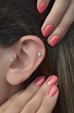 Kutup Yıldızı Piercing Helix Kıkırdak
