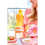 TUPPERWARE ÖZEL KARE EKO SU ŞİŞESİ 500 ML SARI