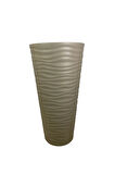 Kumsal Vazo Bej Saksı 80x40 13,7 Lt