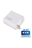 Xiaomi 210W (WATT) Turbo Hızlı Şarj Aleti Adaptörü Kablo Seti %100 Orıjinal ( KVK Teknik Servis Garantili )