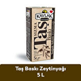 Kavlak Taş Baskı Soğuk Sıkım Zeytinyağı 5 LT