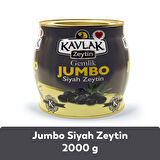 Kavlak Jumbo Gemlik Siyah Zeytin 2 kg (brüt)
