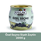 Kavlak Özel Seçme Gemlik Siyah Zeytin 2 Kg (brüt)