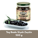 Kavlak Taş Baskı Gemlik Siyah Zeytin 500 GR