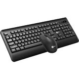 Lenovo LECO-KW202 Kablosuz Klavye Mouse Set Siyah