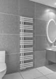 Warma Elche Çelik Dizayn Havlupan 600 X 1800 Pütürlü Beyaz RAL 9016