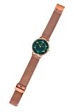 KLEXOS 24 Saat Kadranlı Kol Saati | Dream Troya Rose Gold