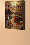 Sayılarla Boyama Seti Kasnaklı Osmanlı Pazarı 40 X 50 Cm
