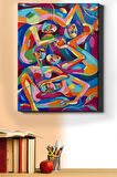 Sayılarla Boyama Seti Kasnaklı Resimde Saklı 50x65 Cm