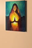 Sayılarla Boyama Seti Kasnaklı Aydınlanma 60x75 Cm