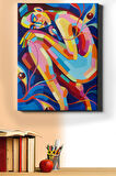 Sayılarla Boyama Seti Kasnaklı Renklerde Saklı 3 40x50 Cm