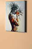 Sayılarla Boyama Seti Kasnaklı Kadının Yok Oluşu 40x50 Cm