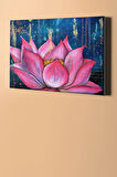 Sayılarla Boyama Seti Kasnaklı Pembe Rüya 50x65 Cm