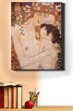 Gustav Klimt Anne Ve Çocuk Sayılarla Boyama Seti Kasnaklı 40 X 50 Cm