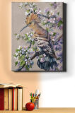 Bahar Ve Kuş Sayılarla Boyama Seti Kasnaklı 40x50 Cm