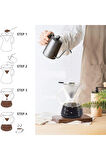 Chemex Filtreli Kahve Demliği  600 ml borosilikat cam