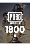 Pubg Mobile 1800 Uc