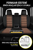 UNİVERSAL KZY ECO Jakar BRONZ Nissan Almera Uyumlu Oto Koltuk Kılıfı