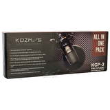 Kozmos KCP-3 Pro Aksesuarlı Condenser Stüdyo Mikrofonu