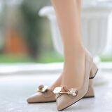 Jies Bej Topuklu Ayakkabı