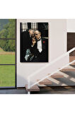 The Godfather Kanvas Tablo, Vito Corleone Film Sahnesi Kanvas Tablo