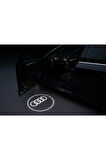 Audi Kapı Altı Logo Kapı Altı Led Mesafe Sensörlü Pilli Yapıştırmalı Yeni Nesil