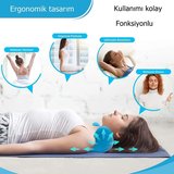 Ortopedik Servikal Boyun Masaj Yastığı Dik Duruş Destekleyici Omurilik Hörgüç Giderici Rahatlatıcı