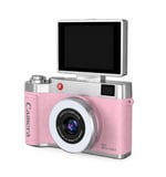 4k Çantalı Dijital Retro Video Kamera 48mp 16x Zoom Işıklı (32gb) Kart Dijital Fotoğraf Makinesi Pem