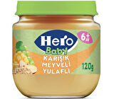 Hero Baby Karışık Meyveli Yulaflı Kavanoz Mama 120g x12