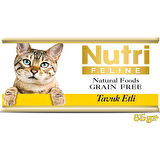 Nutri Feline Tavuk Etli 85GR Nutri Yaş Kedi Maması 6ADET