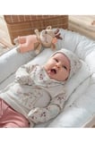 %100 ORGANİK CEYLAN BASKILI ŞAPKALI 2’Lİ TAKIM