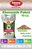 Bonny Nice Doğal Çam Peleti Kedi Kumu 5 Kg 10 Lt (5 Adet)
