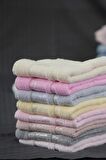 %100 Bambu Soft El Yüz Saç Havlusu  Acık Sarı (50x90)