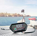 E Bike Kilometre Gösterge Elektrikli Bisiklet Scooter Motosiklet Dijital Kilomertre Saati