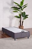 Premium Bamboo Sleepy Baza Başlık Gri Ikili Set (YATAK DAHİL DEĞİLDİR)