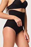 Lazer Kesim Slip Korse Siyah | MI 2708 