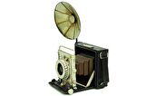 Dekoratif Metal Fotoğraf Makinesi Biblo Vintage Hediyelik