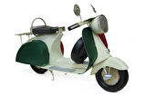 Dekoratif Metal Scooter
