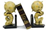 Kitap Tutucu Atlas Kitap Stoperi Dekoratif Hediyelik