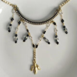 Salkım otantik tasarım kolye