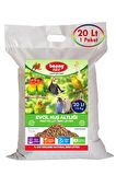 Bonny Nice Doğal Kuş Kumu Çam Pelet Muhabbet Kuş Kafes Altlığı 10 Kg 20 Lt