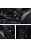 Ford Focus 3 2012-2020 Sürgülü Kolçak Kol Dayama 2 Adet USB Lİ Araca Özel Delmesiz Vidasız Montaj