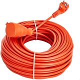 Bylion Seyyar Uzatma Kablo 3x1.5 mm 10 Mt Turuncu