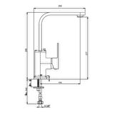 Ar Melia Lavabo Bataryası Kuğu Borulu 102118149