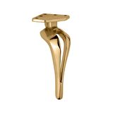 Mobilya Diva Gold Koltuk Ayağı Chester Komidin Tv Ünitesi Ayağı 21 Cm 1 Adet