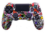 Grafiti Desenli Playstation 4 Ps4 Kol Kılıfı - Dualshock 4 Kılıf 1P4