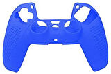 Mavi Playstation 5 Ps5 Kol Kılıfı Dualshock 5 Kabartmalı Kılıf
