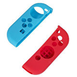 Nintendo Switch Joy-Con Silikon Koruyucu Kılıf Mavi Kırmızı