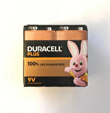 Duracell Plus Alkalin 9Volt Pil 4 adet