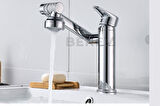 Krom Robot Akrobat Mutfak Banyo Lavabo Bataryası